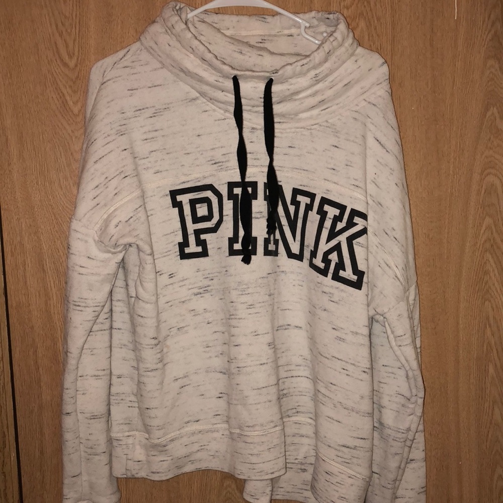 VS PINK cowl sweatshirt